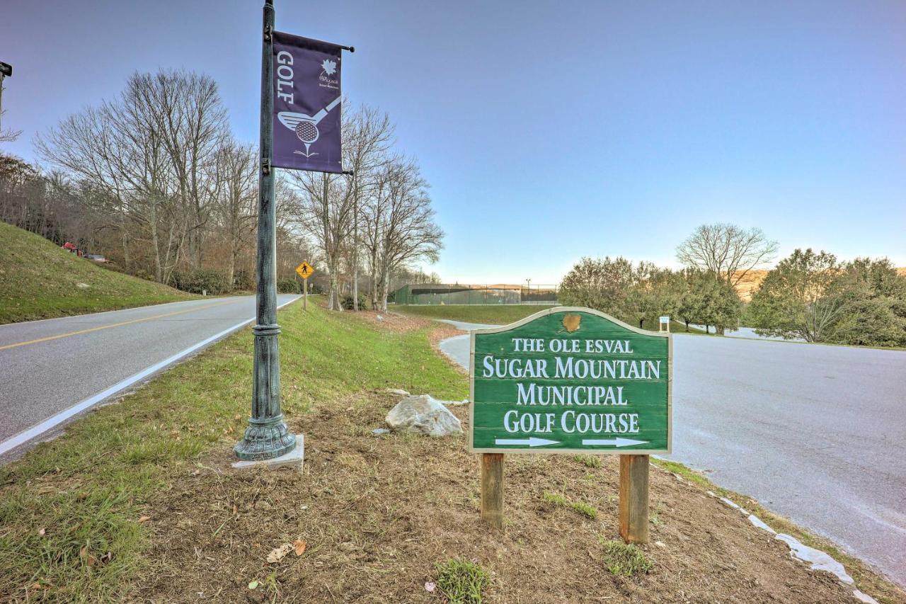 Sugar Mountain Condo With Aandc - Walk To Ski And Golf! Exteriör bild